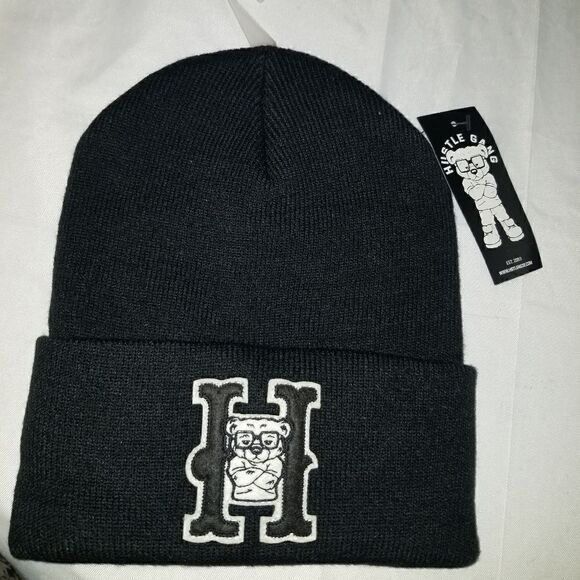 Hustle Gang Men’s Beanie style No 231-7802 NWT - Picture 7 of 12